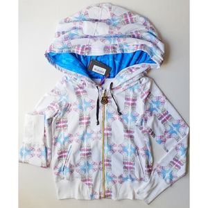 Womens Printed Hoodie Size M NWT